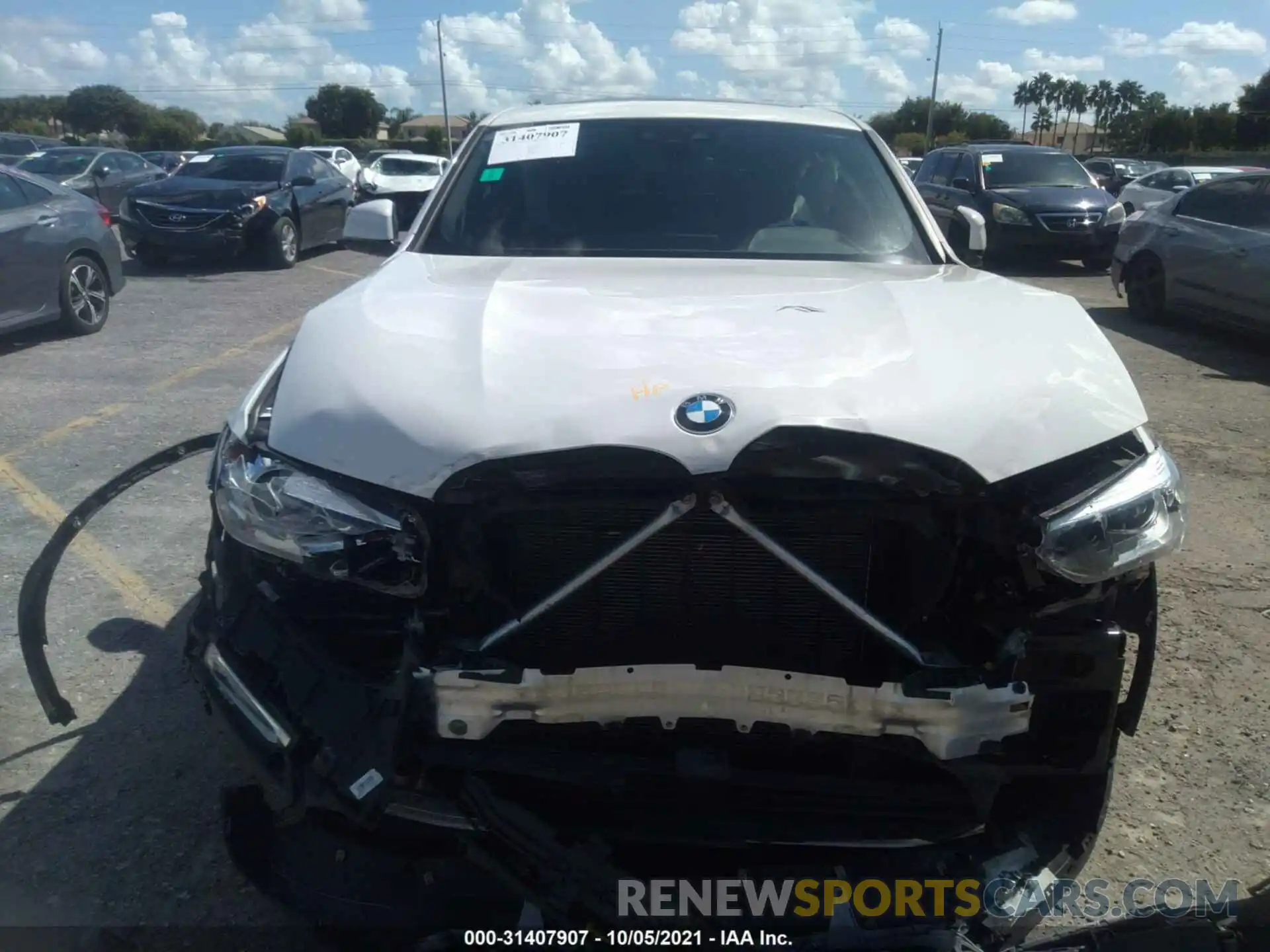 6 Photograph of a damaged car 5UXUJ3C5XKLG56748 BMW X4 2019