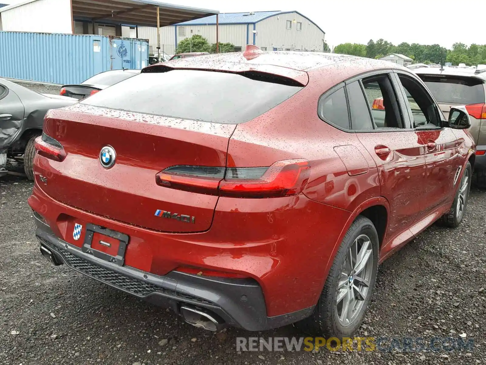 4 Photograph of a damaged car 5UXUJ5C50KLA93396 BMW X4 2019