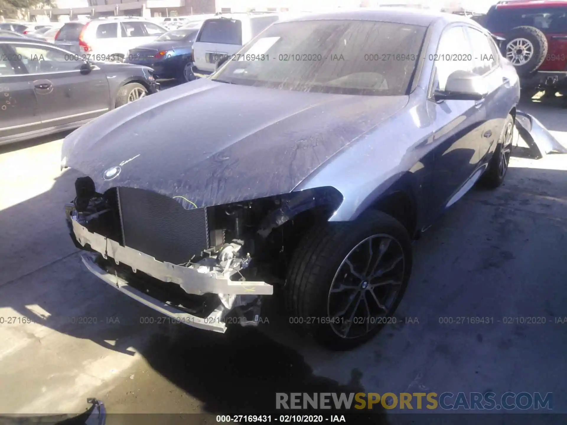 2 Photograph of a damaged car 5UXUJ5C50KLJ63377 BMW X4 2019