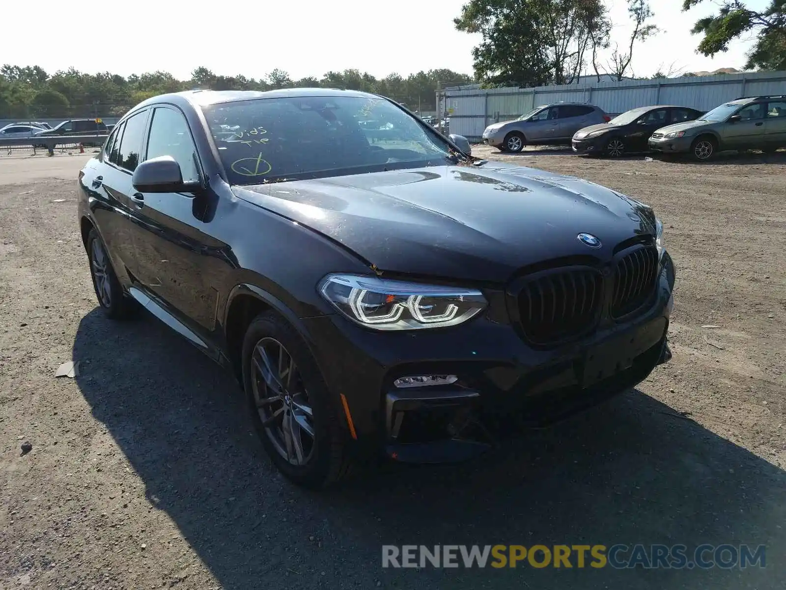 1 Photograph of a damaged car 5UXUJ5C51K9A33043 BMW X4 2019