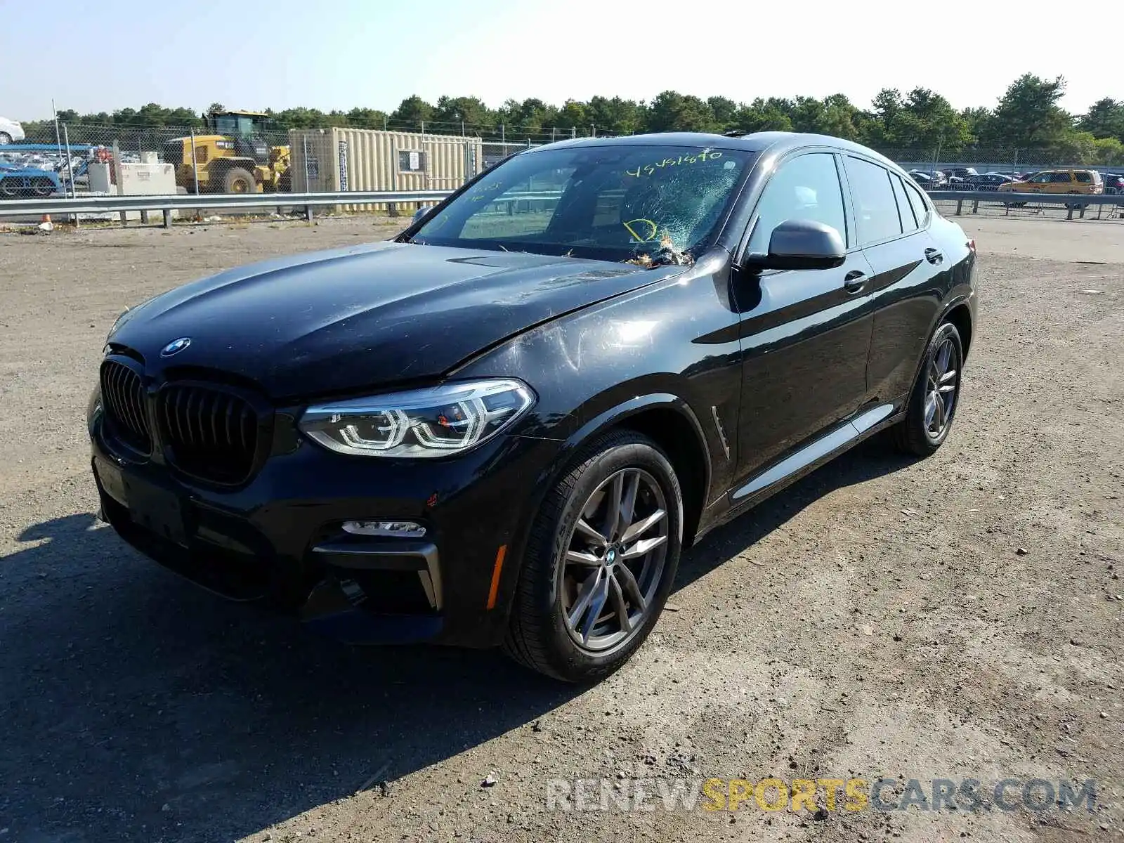 2 Фотография поврежденного автомобиля 5UXUJ5C51K9A33043 BMW X4 2019