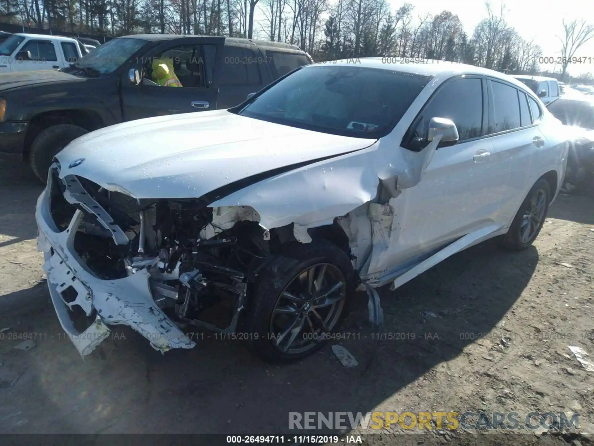 2 Photograph of a damaged car 5UXUJ5C51KLJ62433 BMW X4 2019