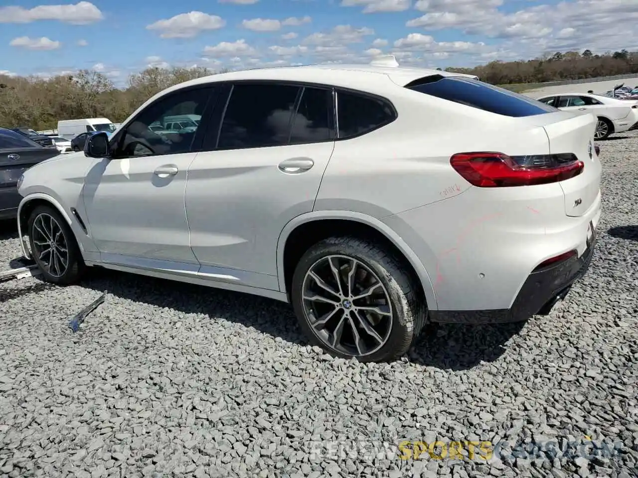 2 Photograph of a damaged car 5UXUJ5C52KLJ63557 BMW X4 2019