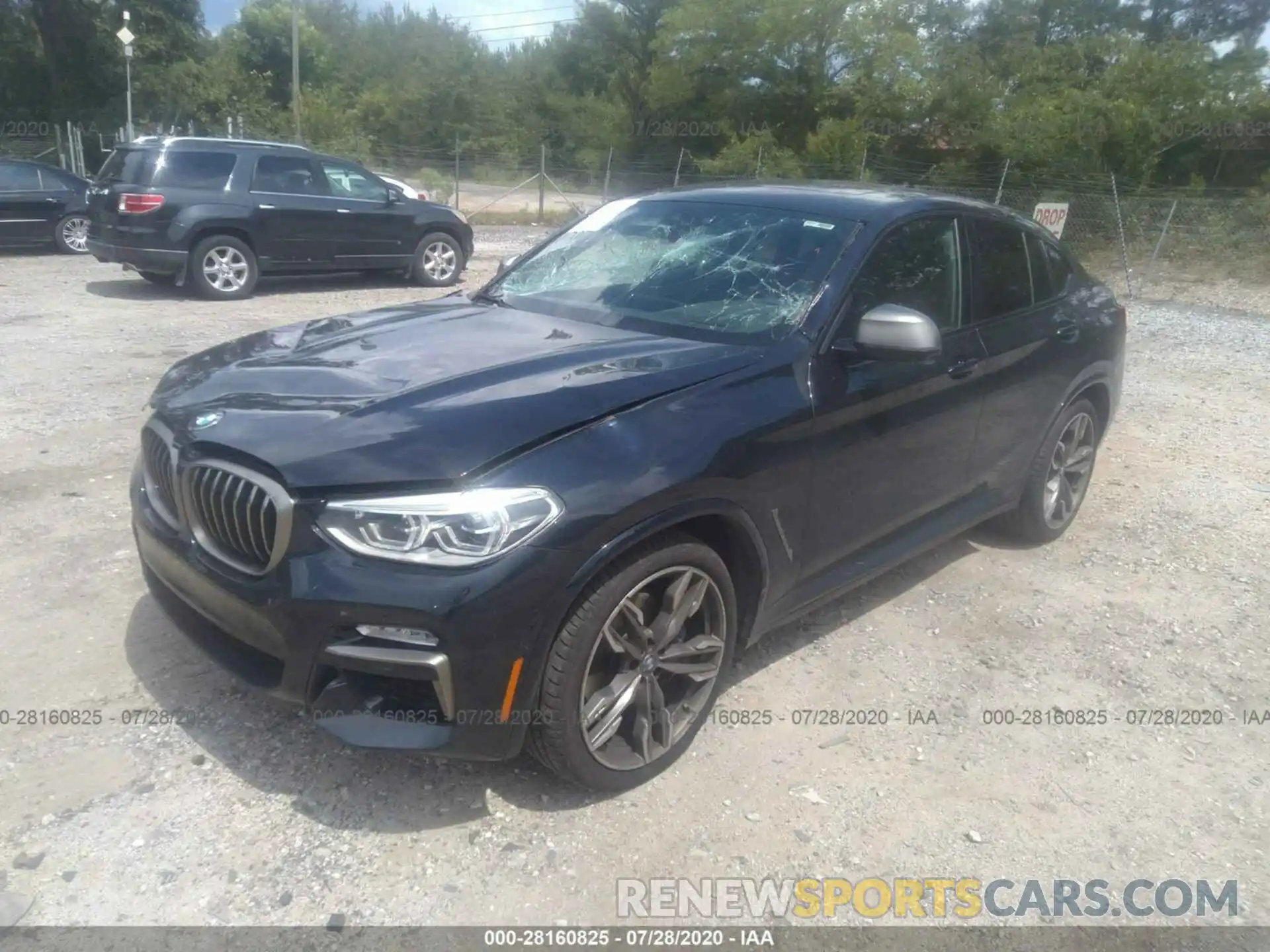 2 Photograph of a damaged car 5UXUJ5C53KLA93523 BMW X4 2019