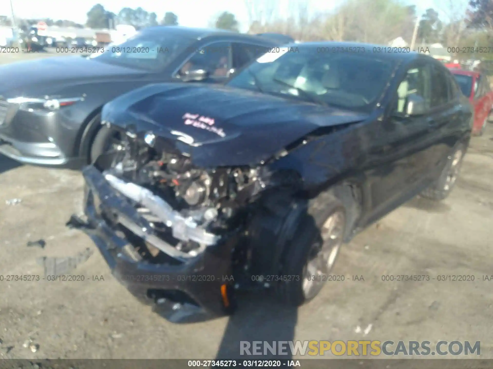 2 Фотография поврежденного автомобиля 5UXUJ5C53KLJ63857 BMW X4 2019