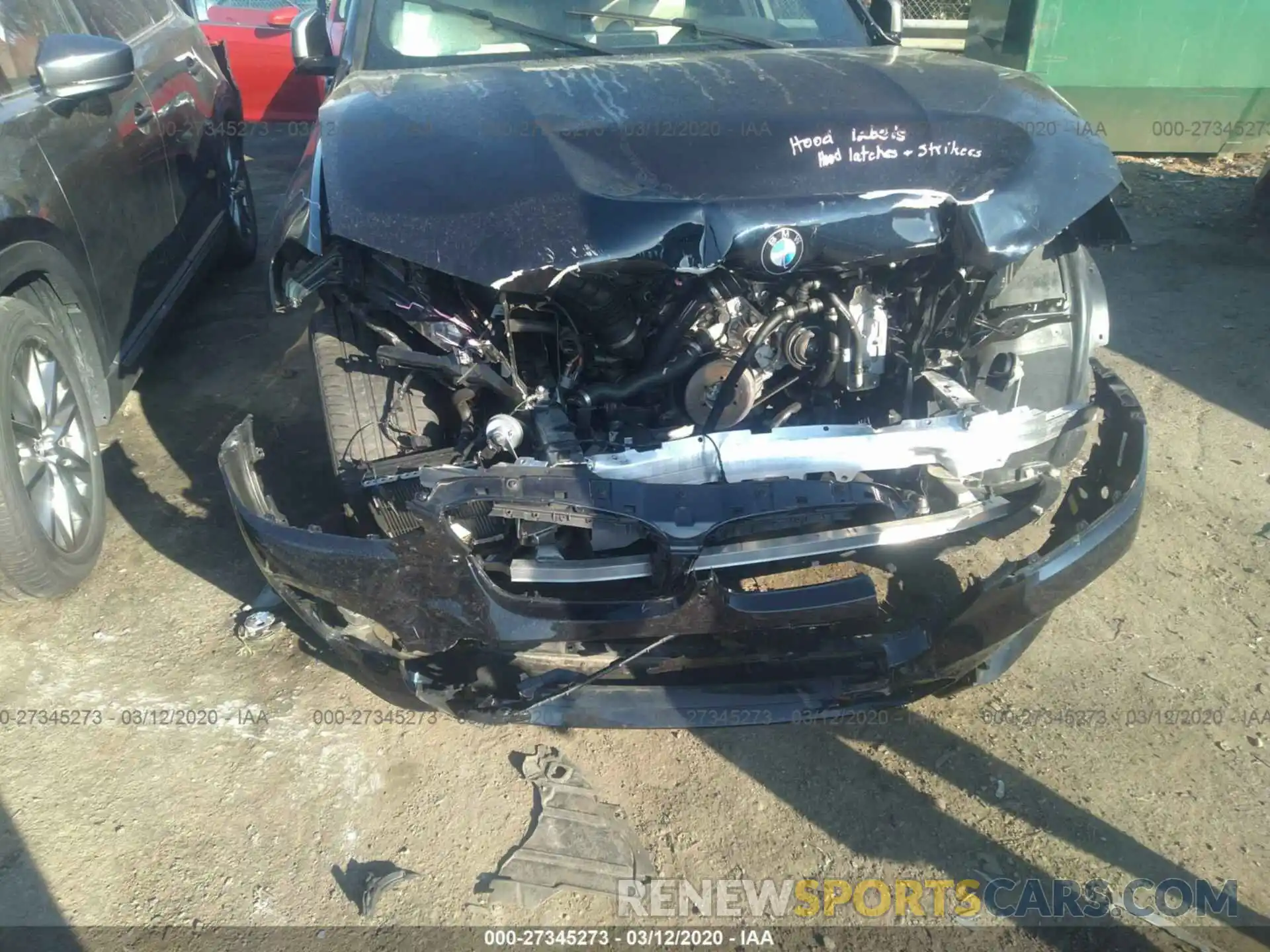 6 Photograph of a damaged car 5UXUJ5C53KLJ63857 BMW X4 2019