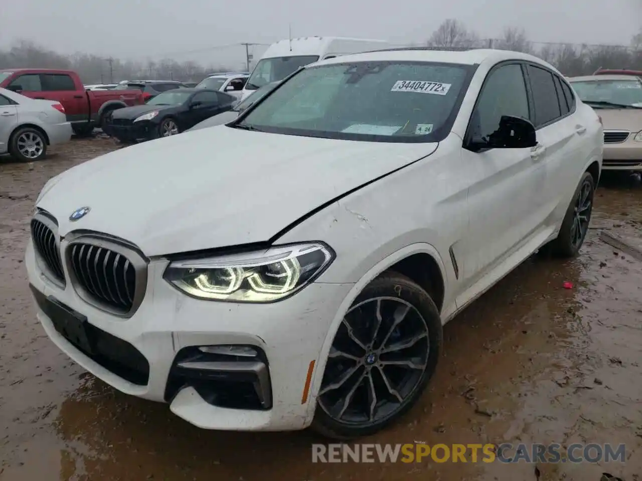 2 Photograph of a damaged car 5UXUJ5C53KLJ64118 BMW X4 2019