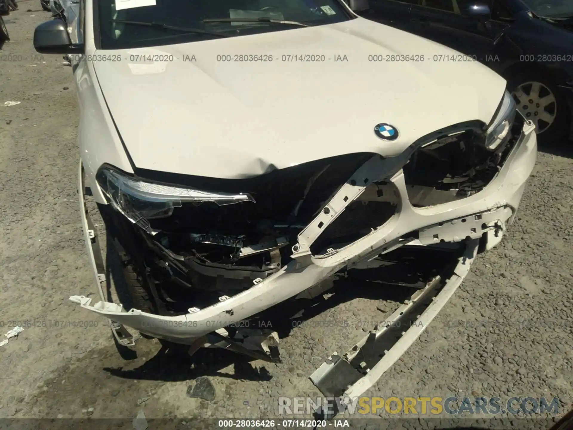 6 Photograph of a damaged car 5UXUJ5C55KLA93362 BMW X4 2019