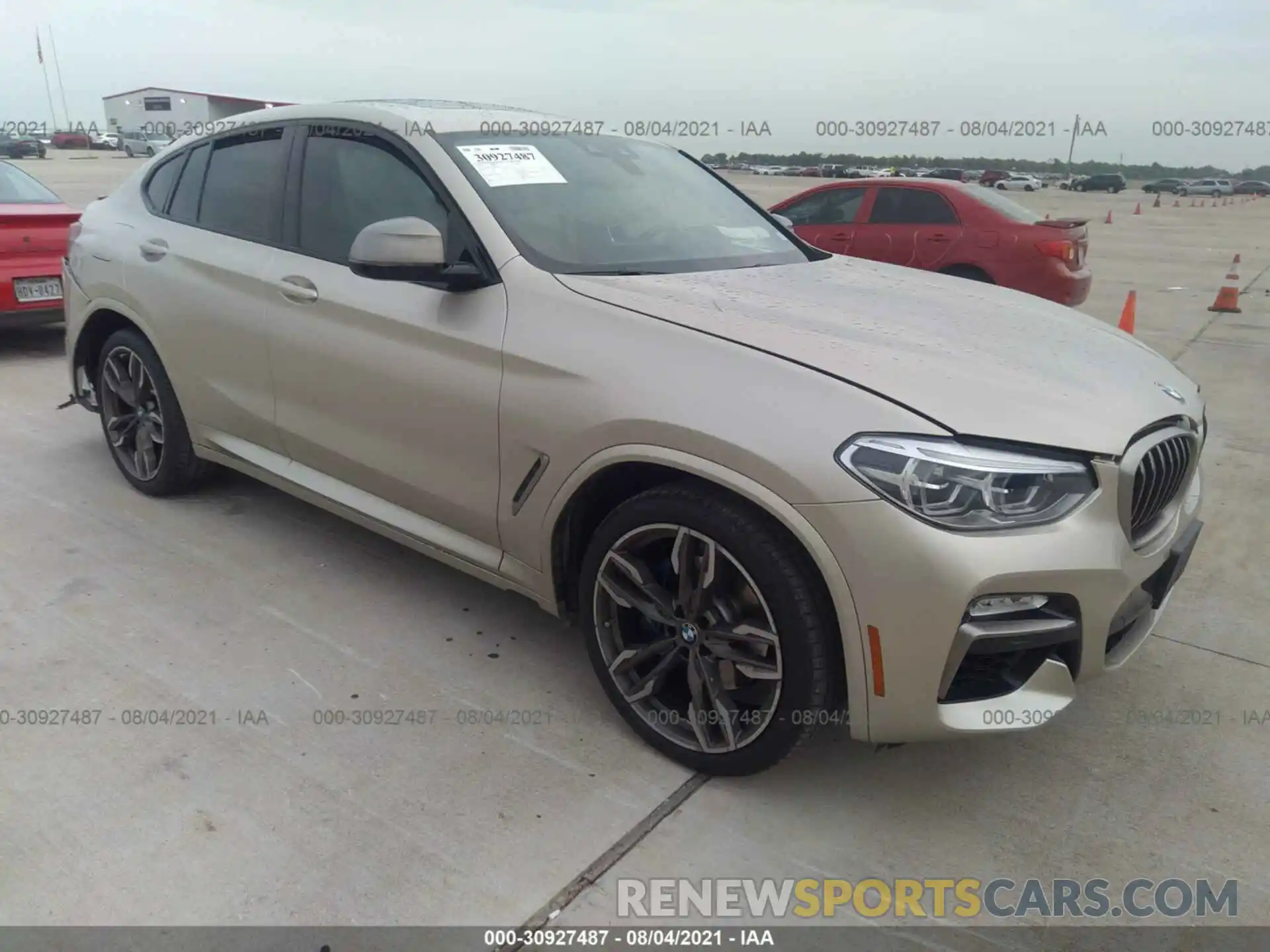 1 Photograph of a damaged car 5UXUJ5C56K9A32695 BMW X4 2019