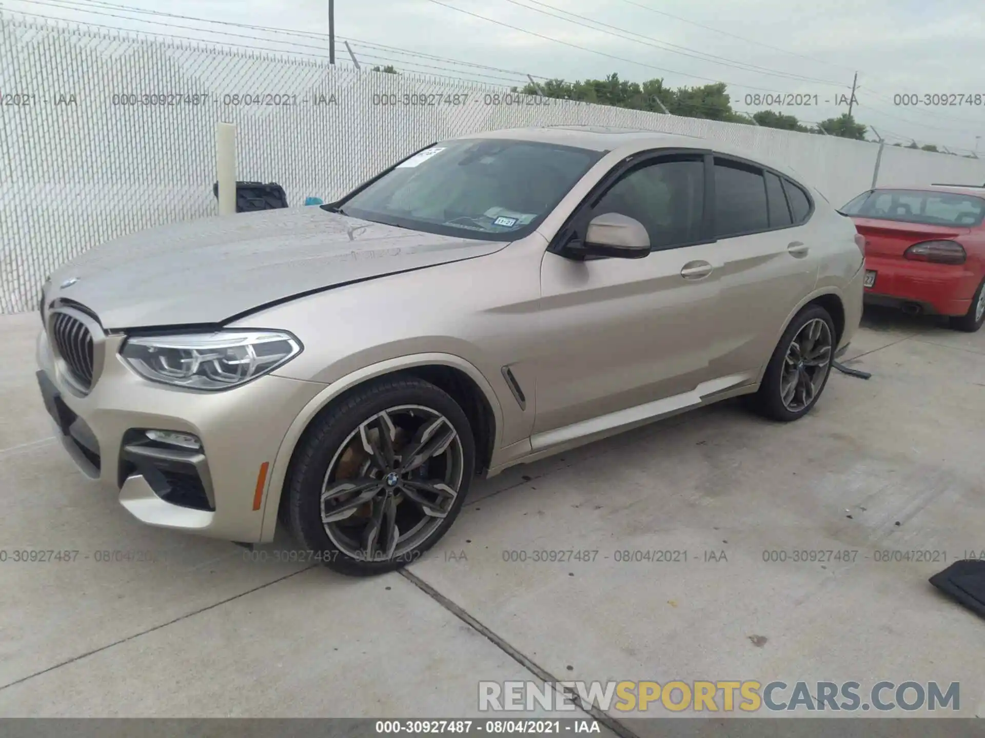 2 Photograph of a damaged car 5UXUJ5C56K9A32695 BMW X4 2019