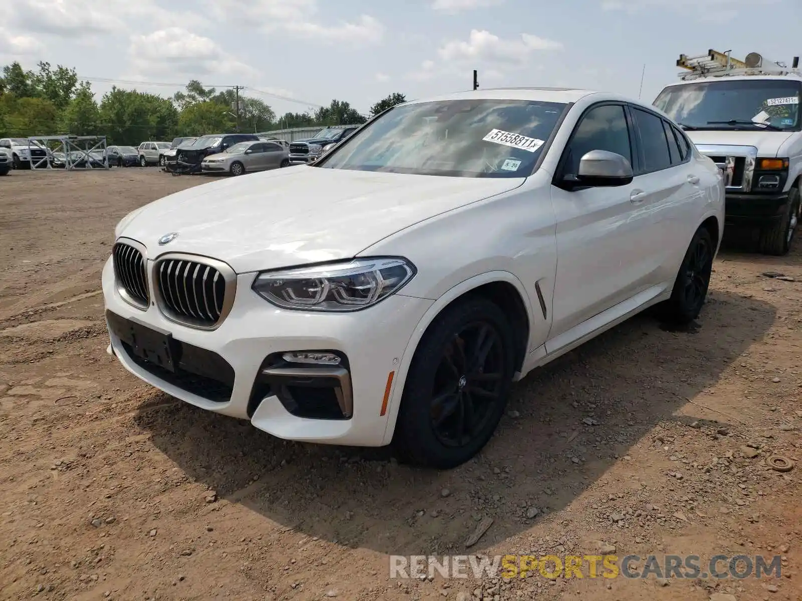 2 Photograph of a damaged car 5UXUJ5C56KLA93550 BMW X4 2019