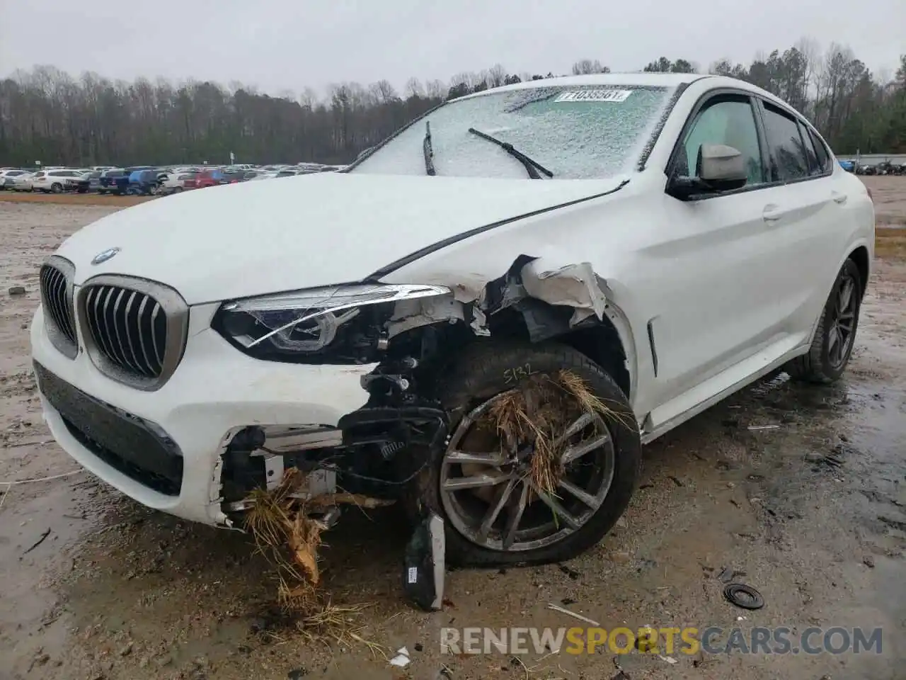 2 Photograph of a damaged car 5UXUJ5C56KLJ63187 BMW X4 2019