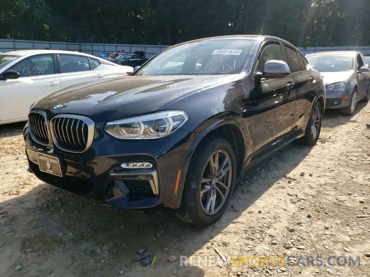 2 Photograph of a damaged car 5UXUJ5C56KLJ64310 BMW X4 2019