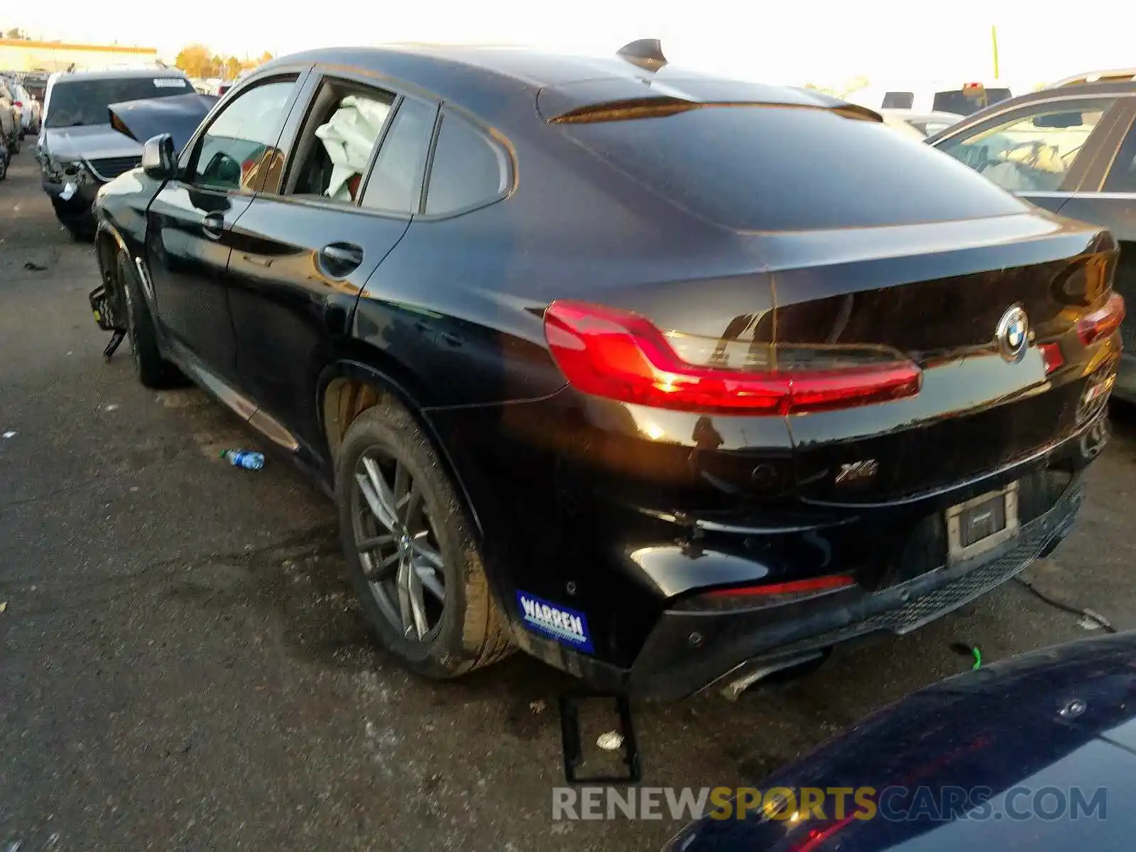 3 Фотография поврежденного автомобиля 5UXUJ5C57KLJ62789 BMW X4 2019