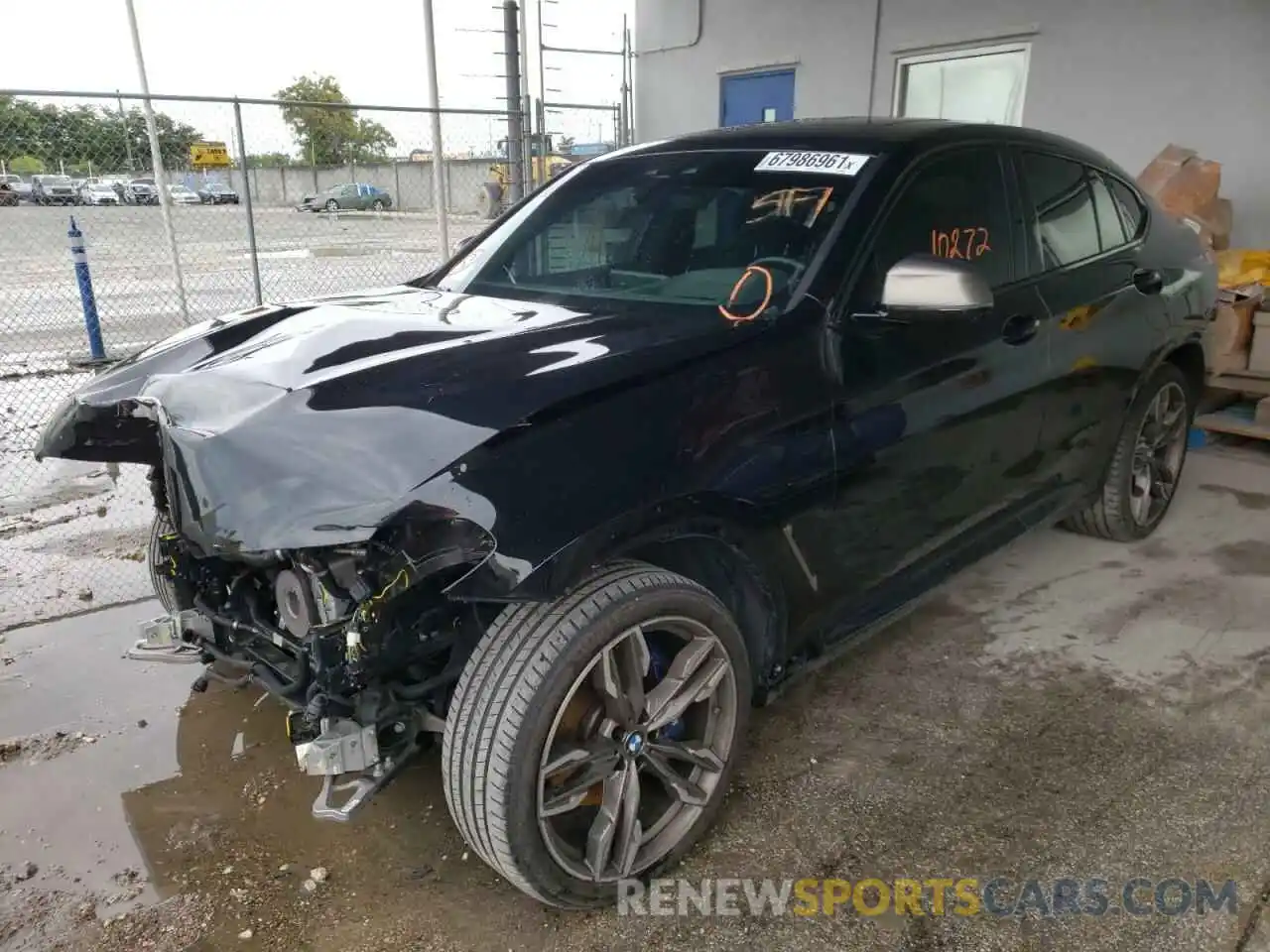 2 Photograph of a damaged car 5UXUJ5C57KLJ64073 BMW X4 2019