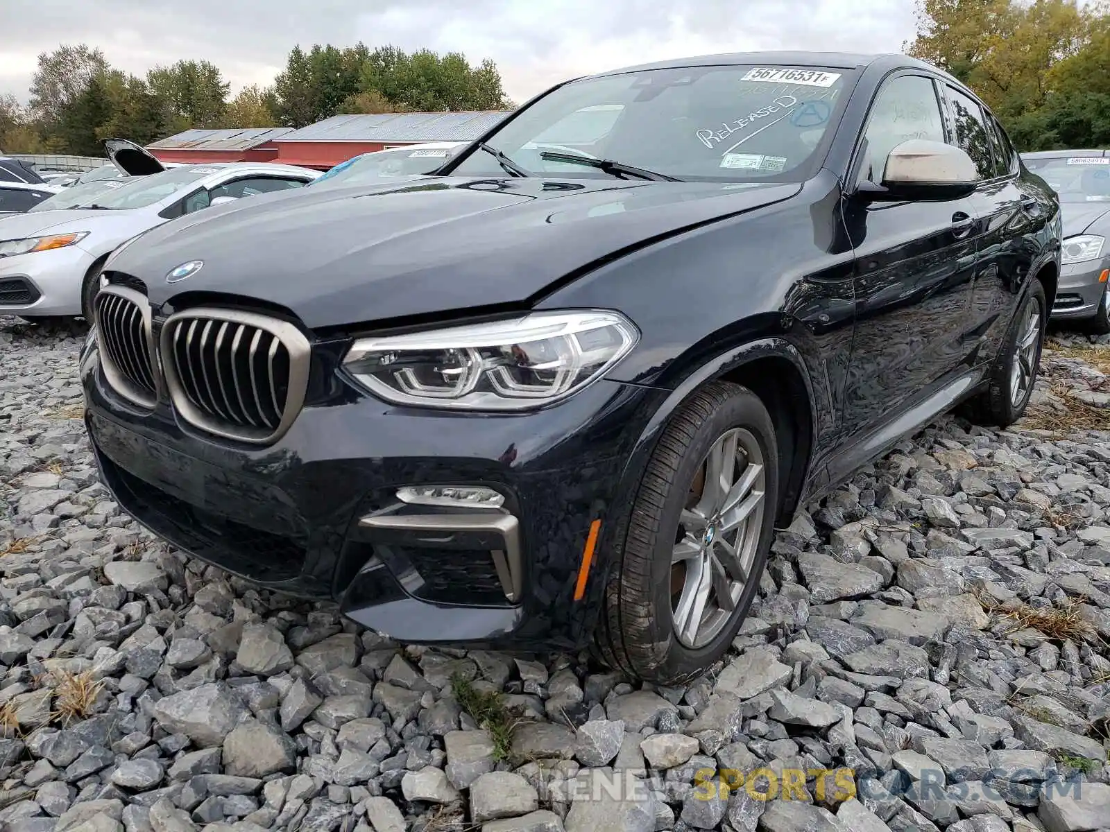 2 Фотография поврежденного автомобиля 5UXUJ5C58KLJ62672 BMW X4 2019