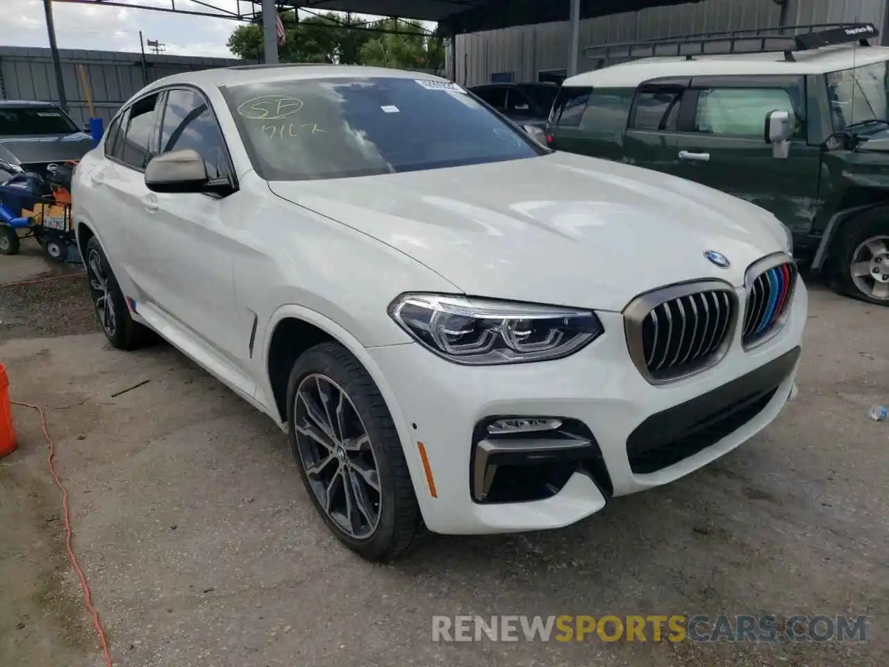 1 Фотография поврежденного автомобиля 5UXUJ5C59KLJ63619 BMW X4 2019