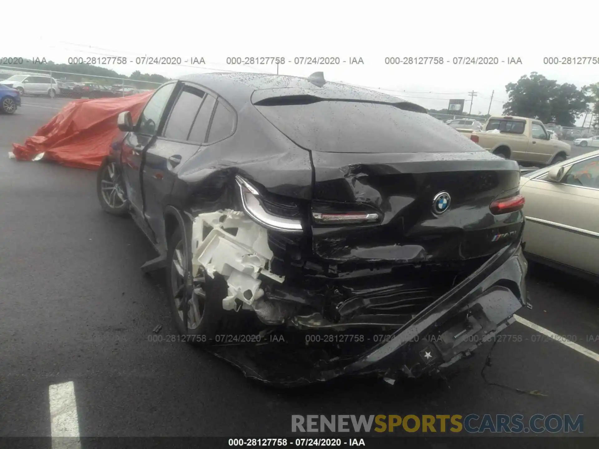 3 Фотография поврежденного автомобиля 5UXUJ5C59KLJ64110 BMW X4 2019