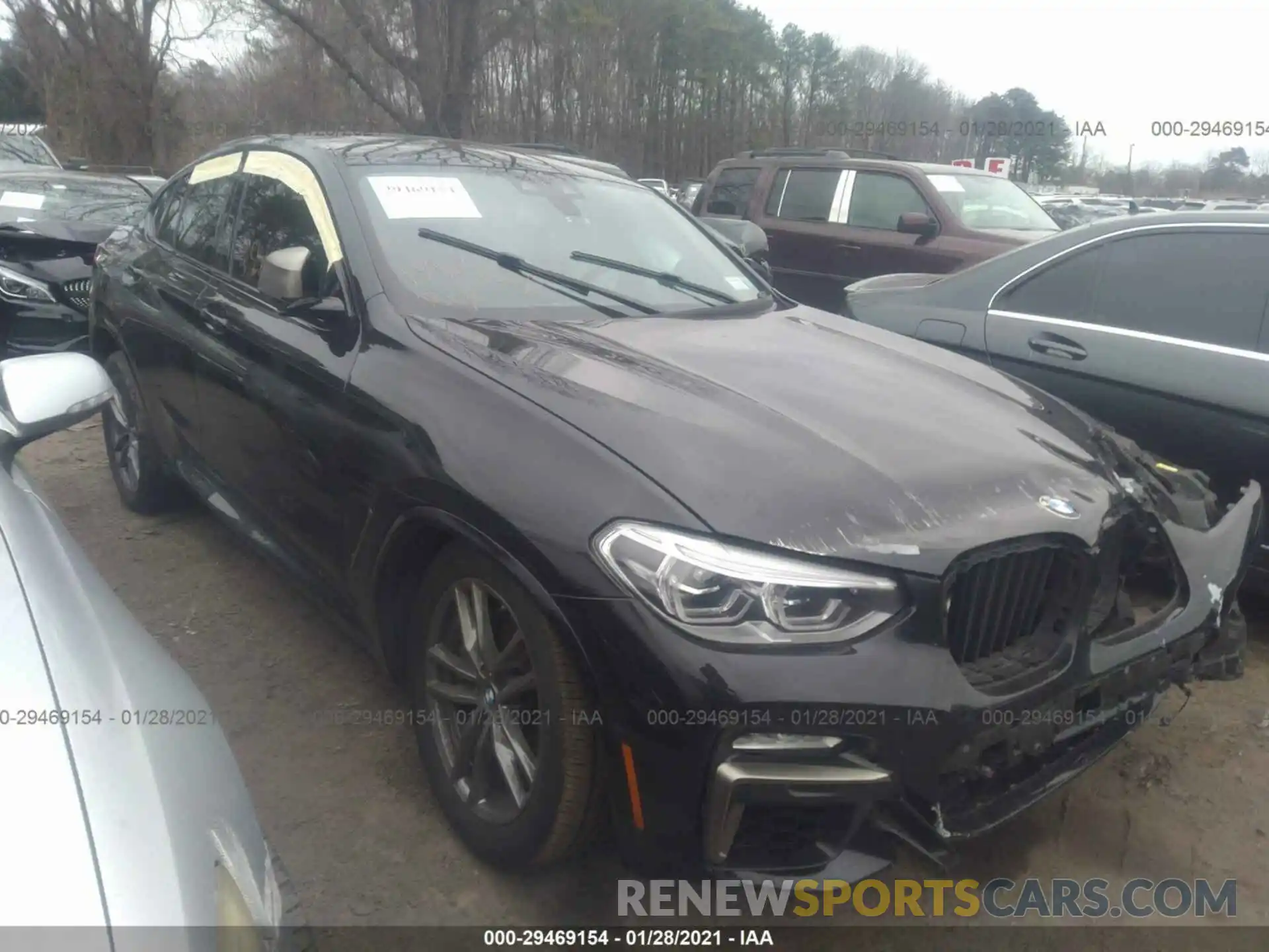 1 Photograph of a damaged car 5UXUJ5C5XK9A32750 BMW X4 2019