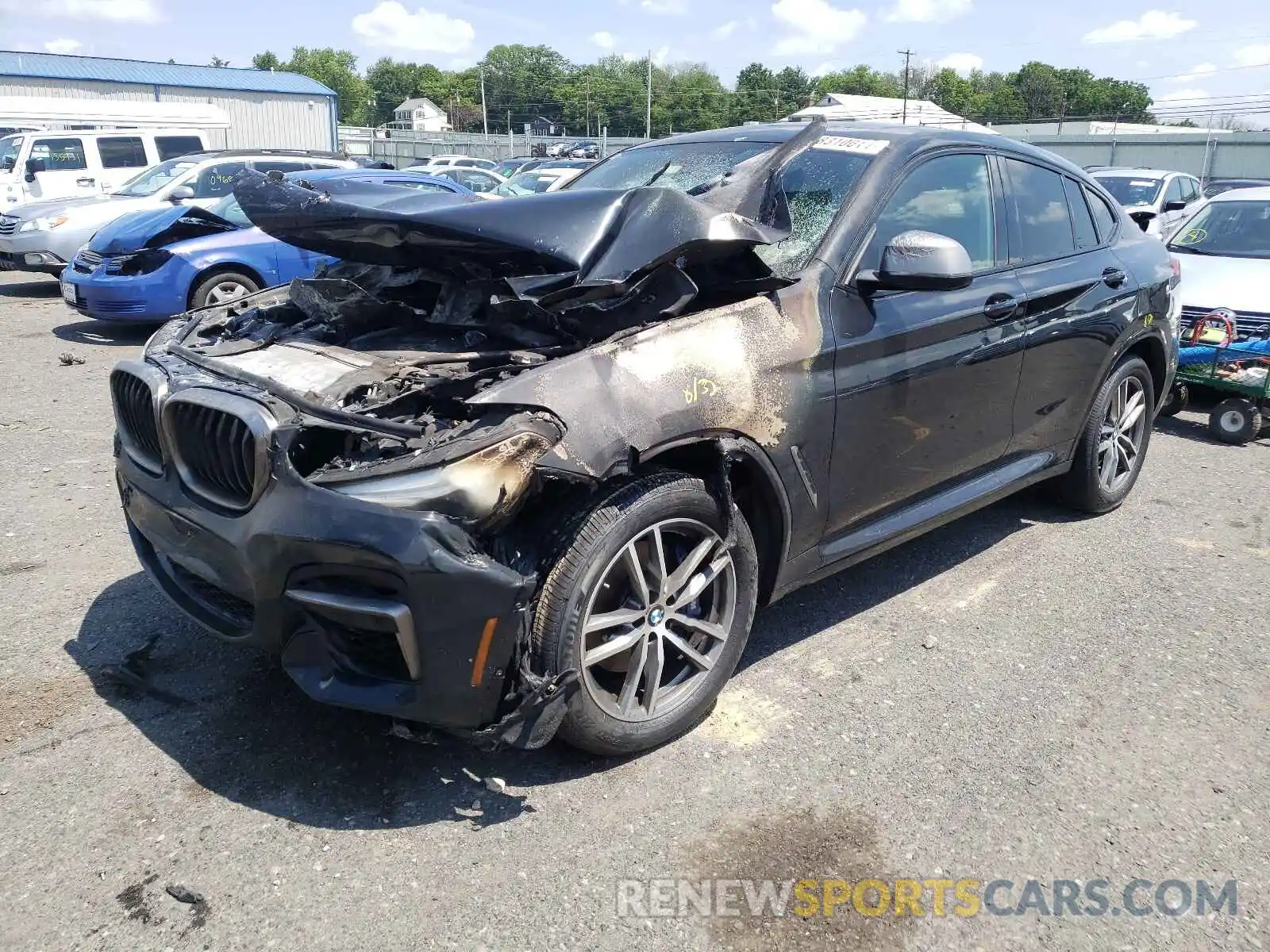 2 Photograph of a damaged car 5UXUJ5C5XKLA93440 BMW X4 2019