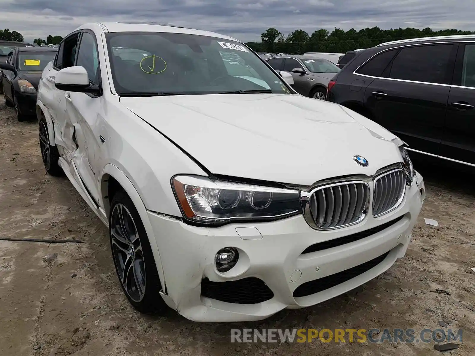 1 Photograph of a damaged car 5UXXW5C50G0N91635 BMW X4 2019