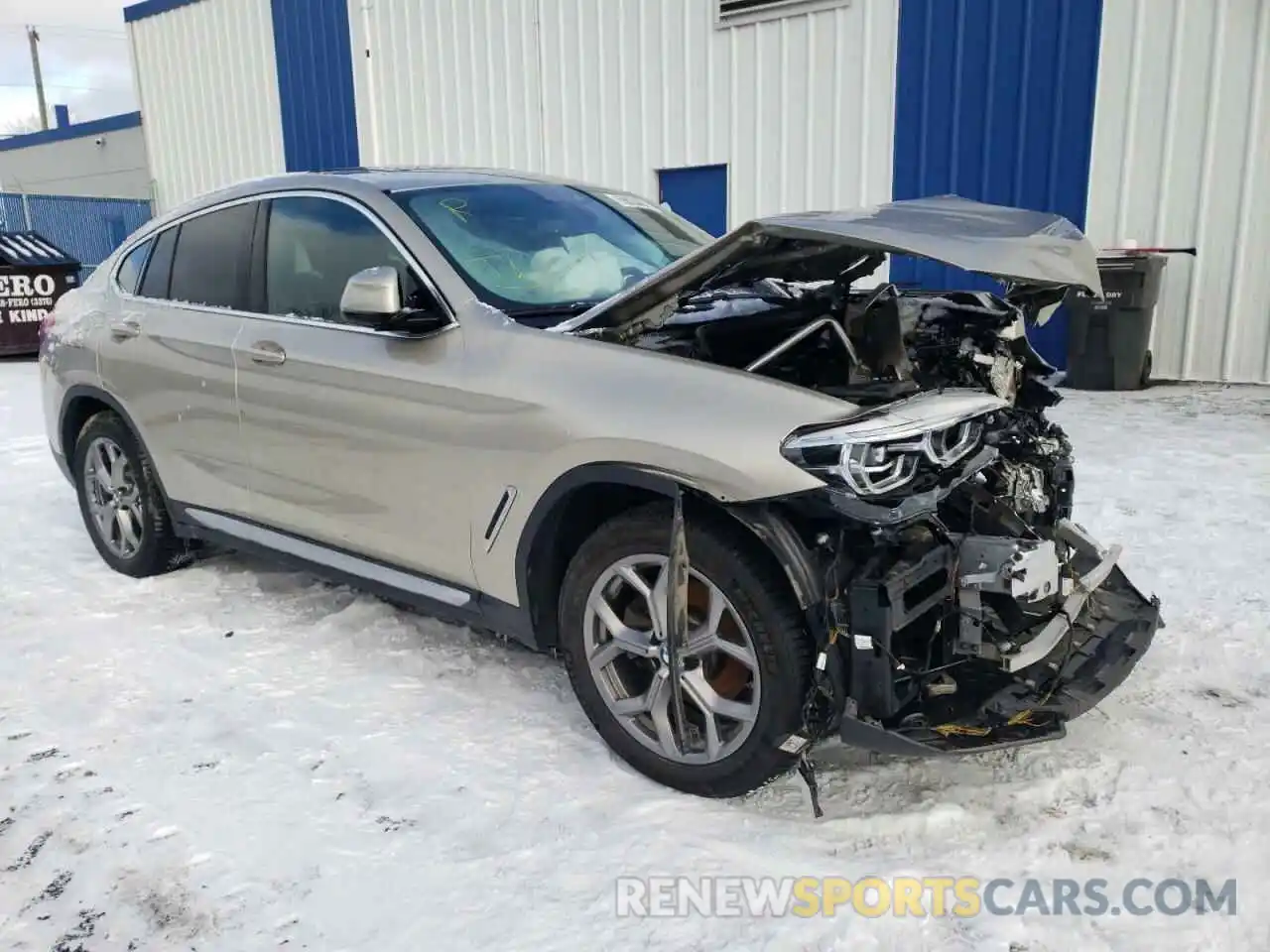 1 Photograph of a damaged car 5UX2V1C01L9C01855 BMW X4 2020