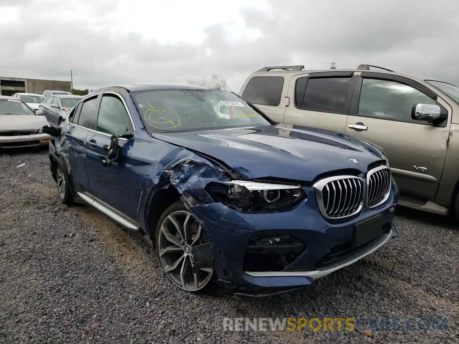 9 Photograph of a damaged car 5UX2V1C02LLE67453 BMW X4 2020