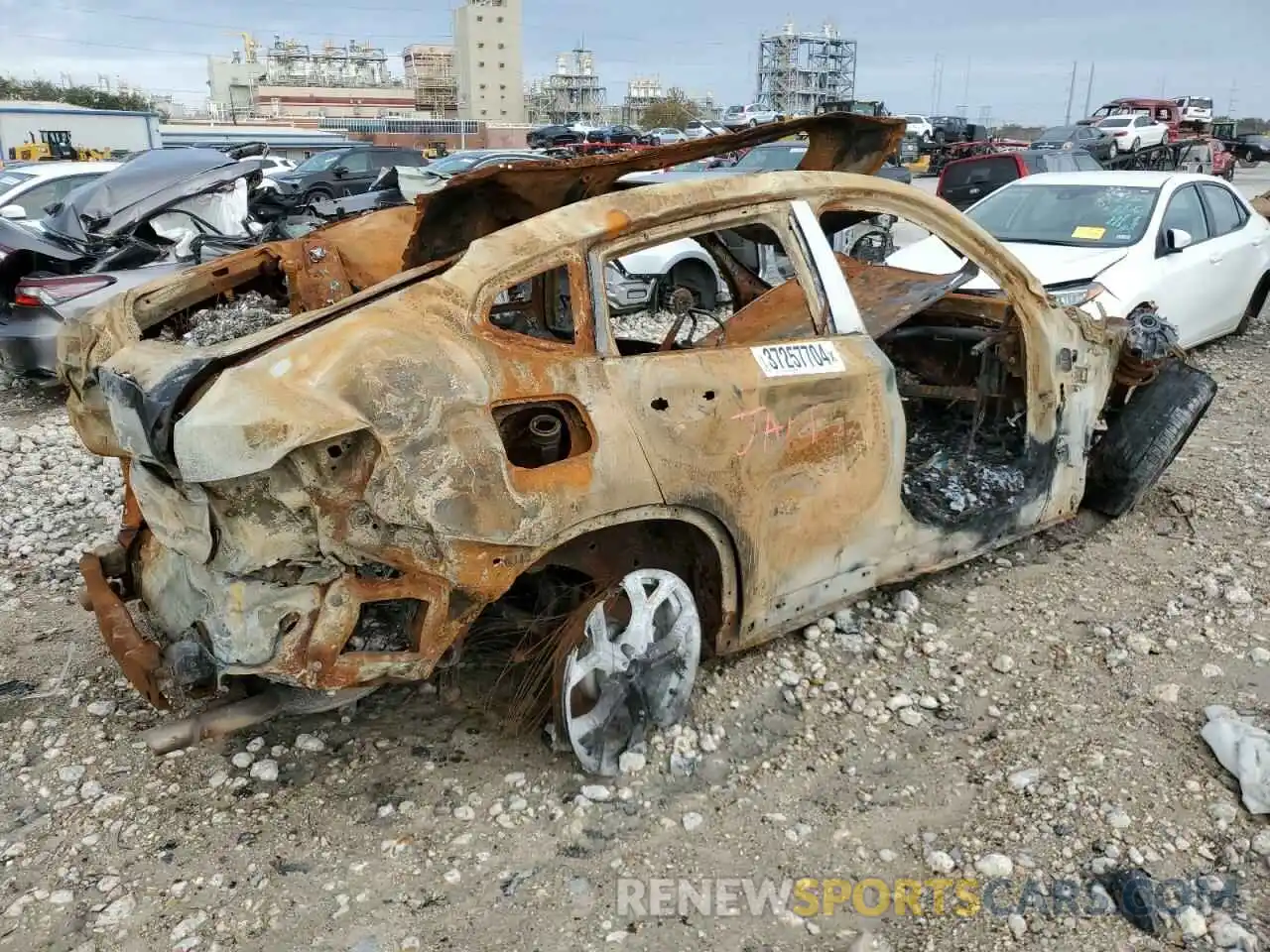 3 Фотография поврежденного автомобиля 5UX2V1C03LLE67624 BMW X4 2020