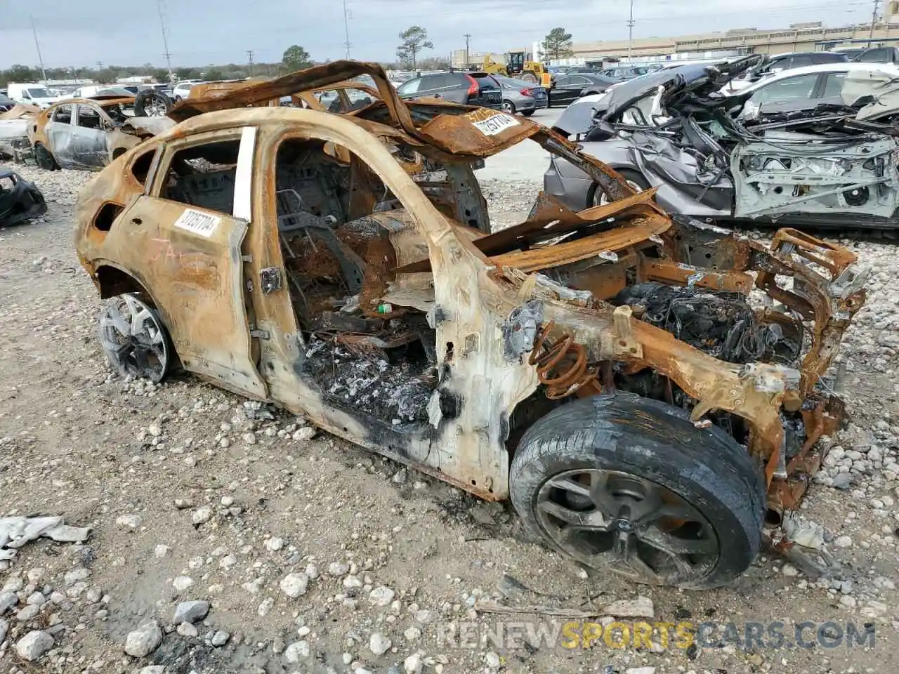 4 Фотография поврежденного автомобиля 5UX2V1C03LLE67624 BMW X4 2020