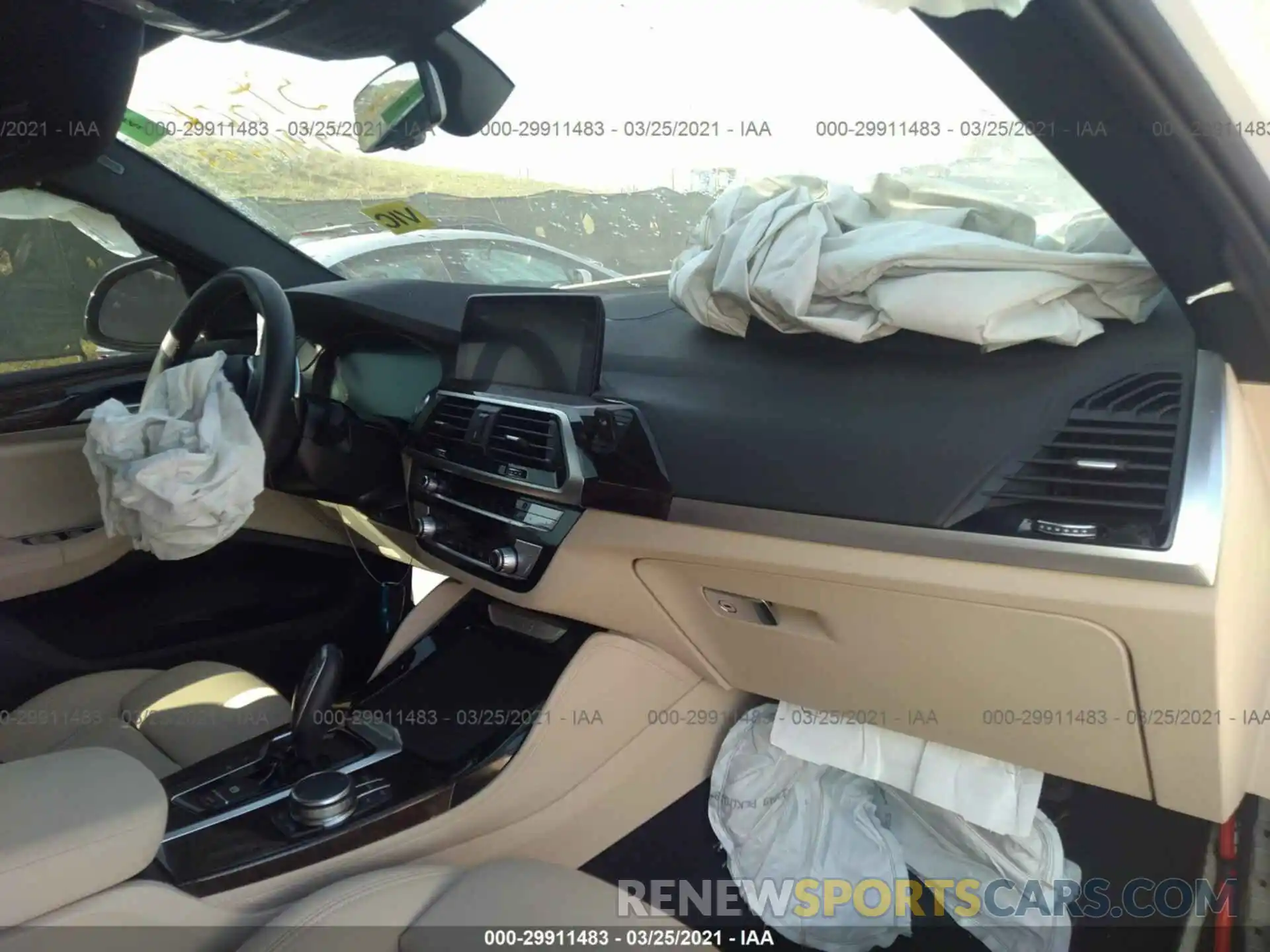 5 Фотография поврежденного автомобиля 5UX2V1C04L9B17643 BMW X4 2020