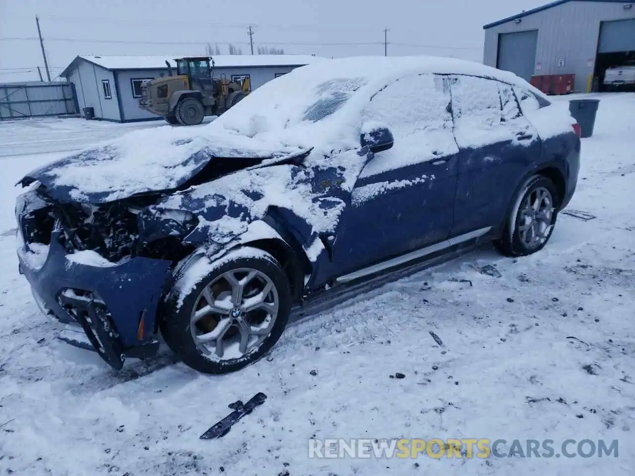 1 Photograph of a damaged car 5UX2V1C05L9B21958 BMW X4 2020