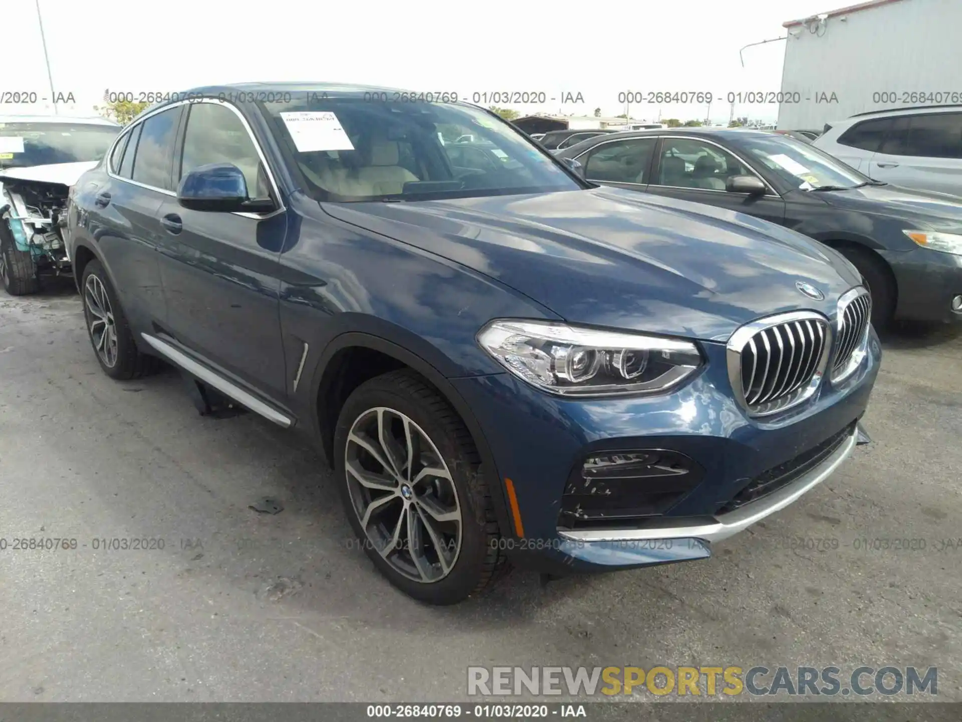 1 Photograph of a damaged car 5UX2V1C05LLE67866 BMW X4 2020