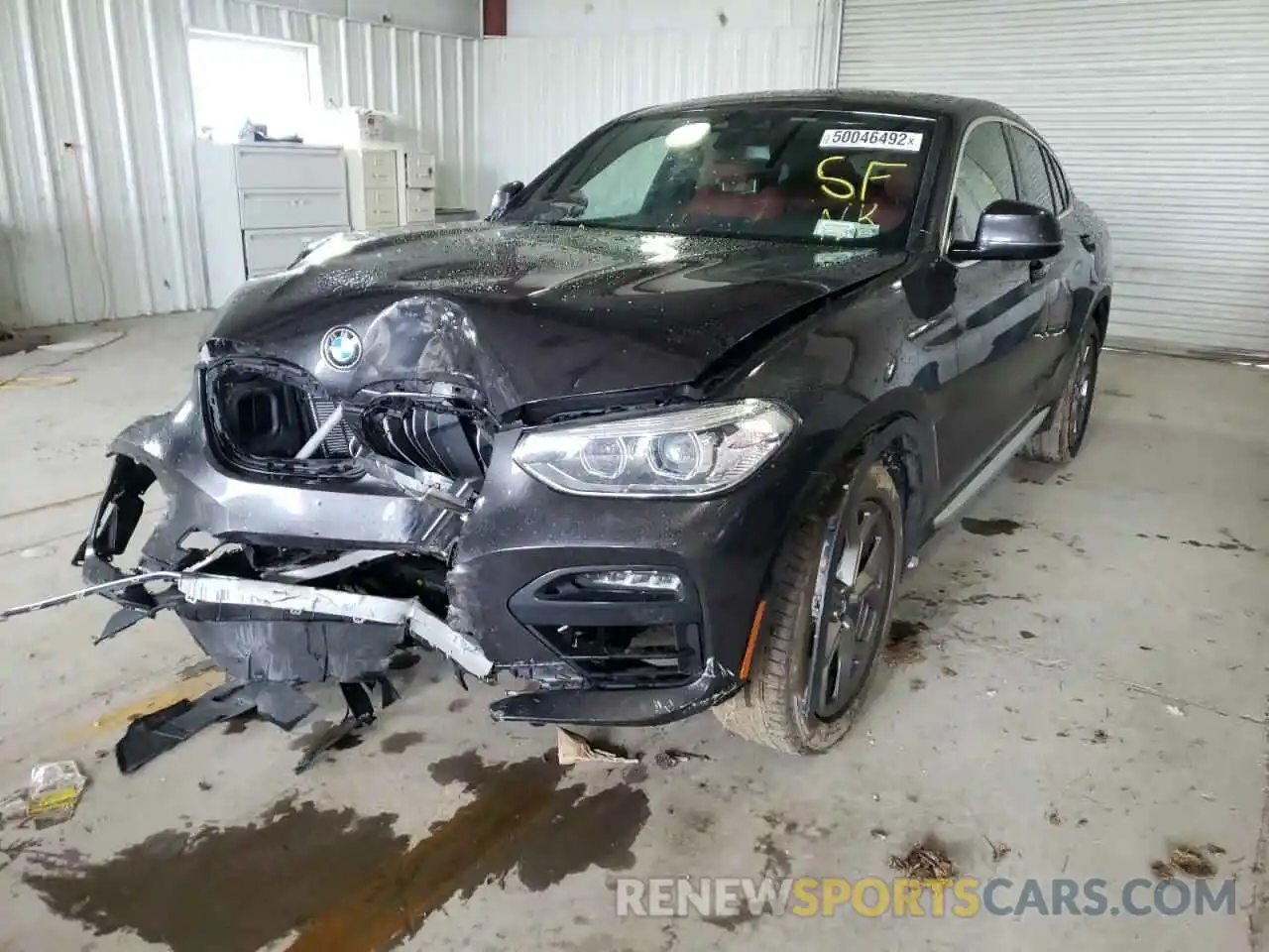 2 Photograph of a damaged car 5UX2V1C08L9B74234 BMW X4 2020