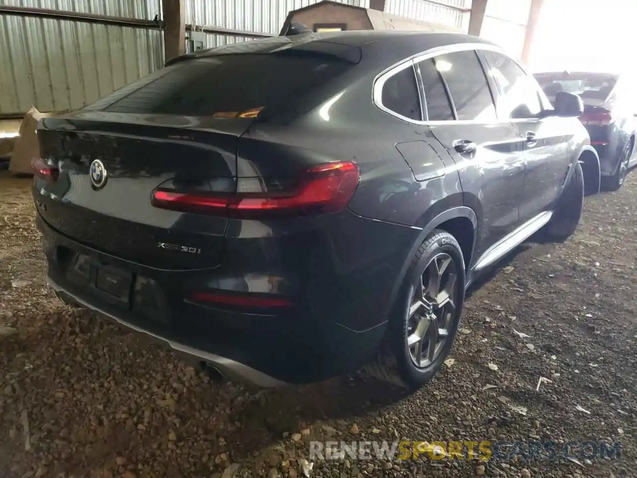 4 Фотография поврежденного автомобиля 5UX2V1C0XL9B83758 BMW X4 2020