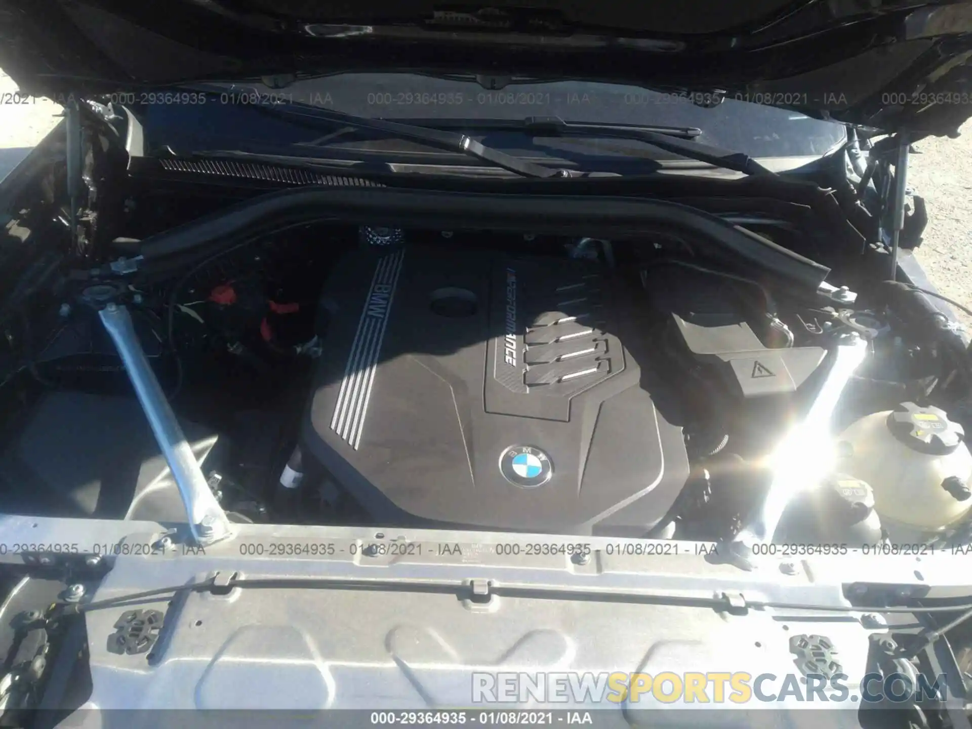 10 Photograph of a damaged car 5UX2V5C01LLE69640 BMW X4 2020