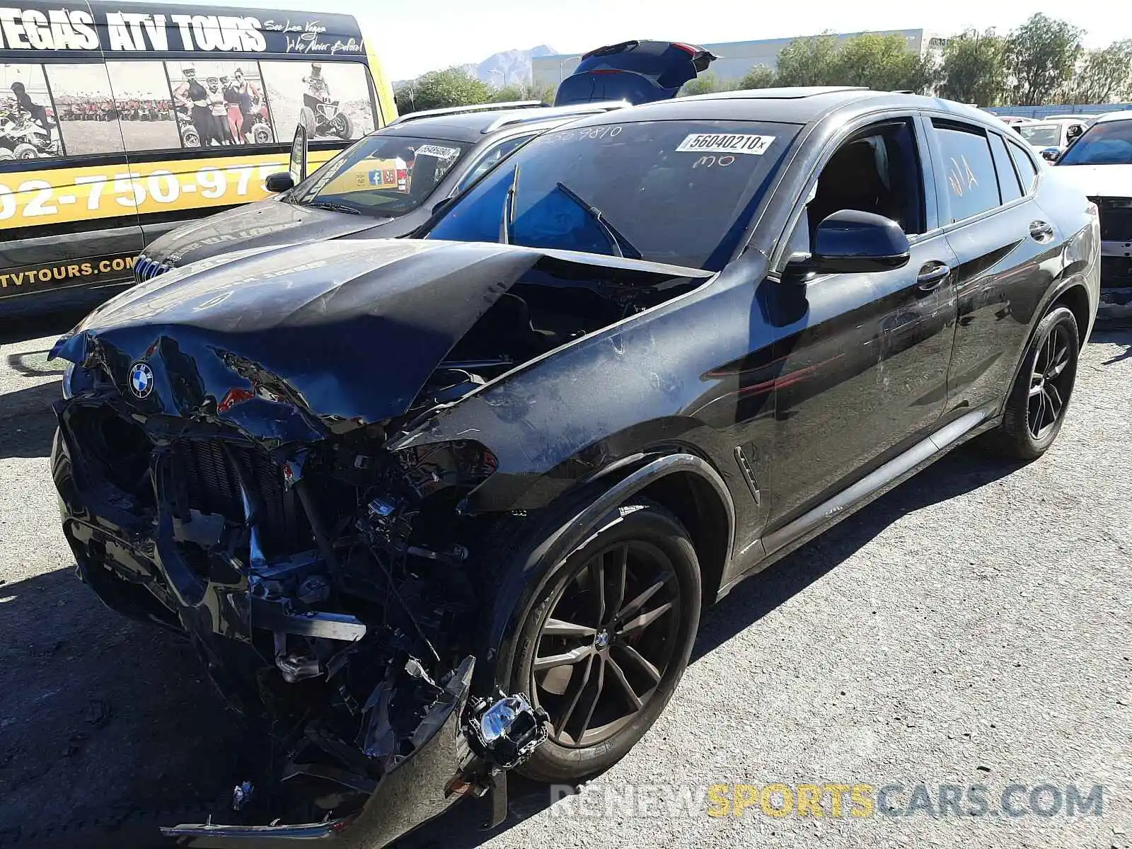 2 Photograph of a damaged car 5UX2V5C03L9B09539 BMW X4 2020