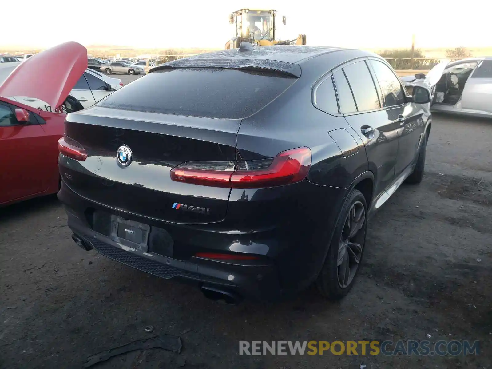 4 Фотография поврежденного автомобиля 5UX2V5C05L9D45710 BMW X4 2020