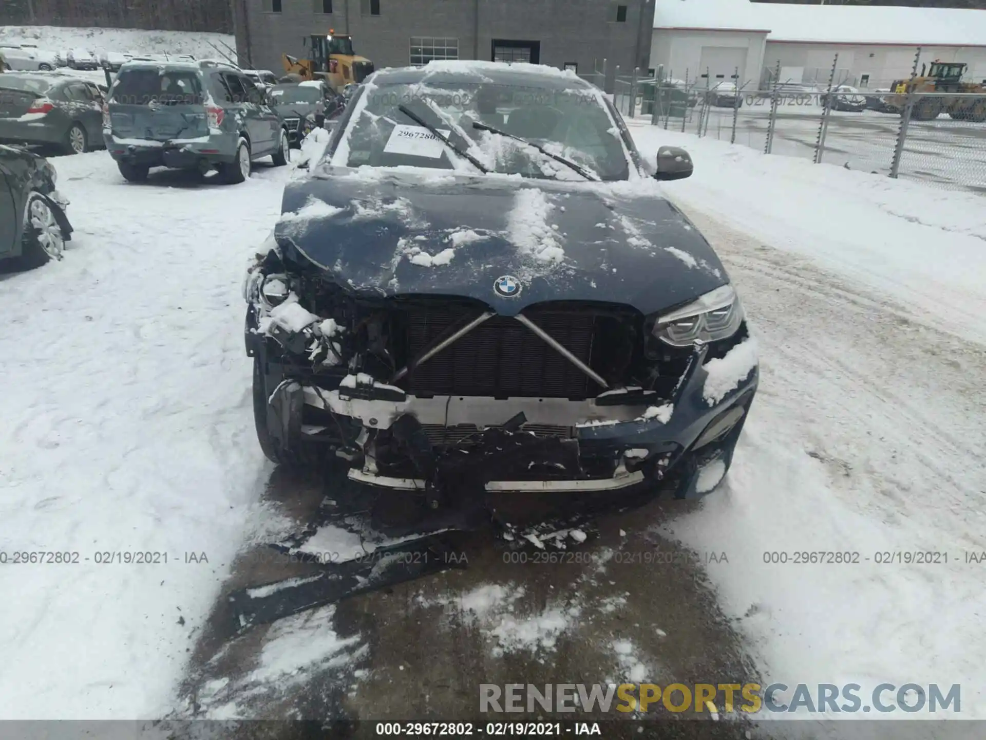 6 Photograph of a damaged car 5UX2V5C07LLE69545 BMW X4 2020