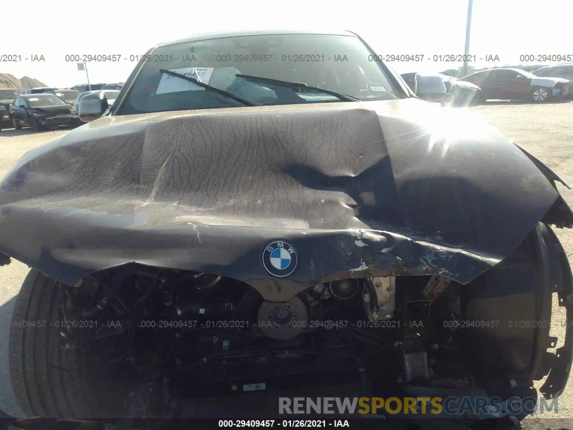 5 Photograph of a damaged car 5UX2V5C09L9D29476 BMW X4 2020