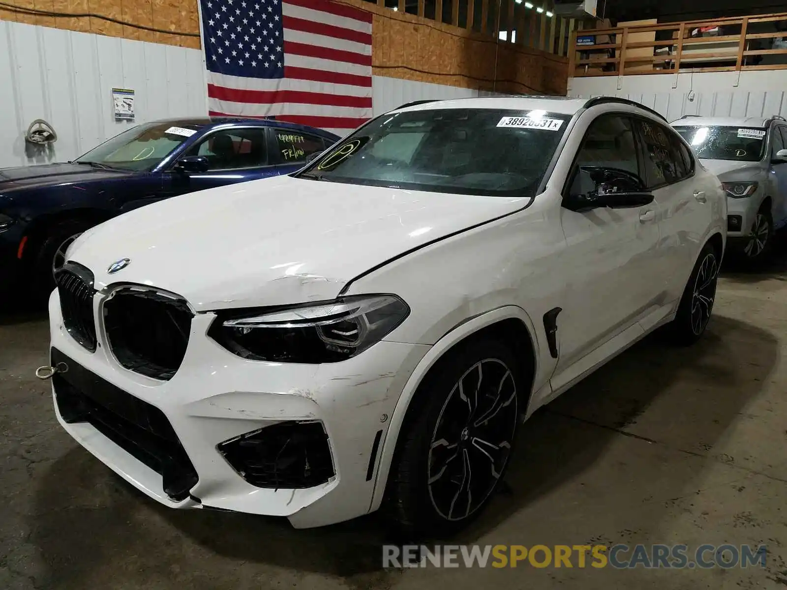 2 Photograph of a damaged car 5YMUJ0C02LLA99783 BMW X4 2020