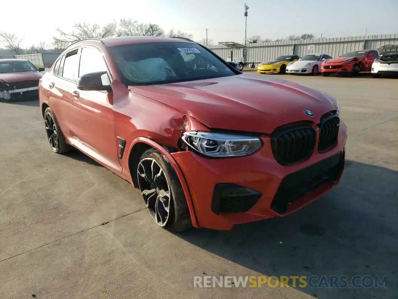 1 Photograph of a damaged car 5YMUJ0C06L9B54894 BMW X4 2020