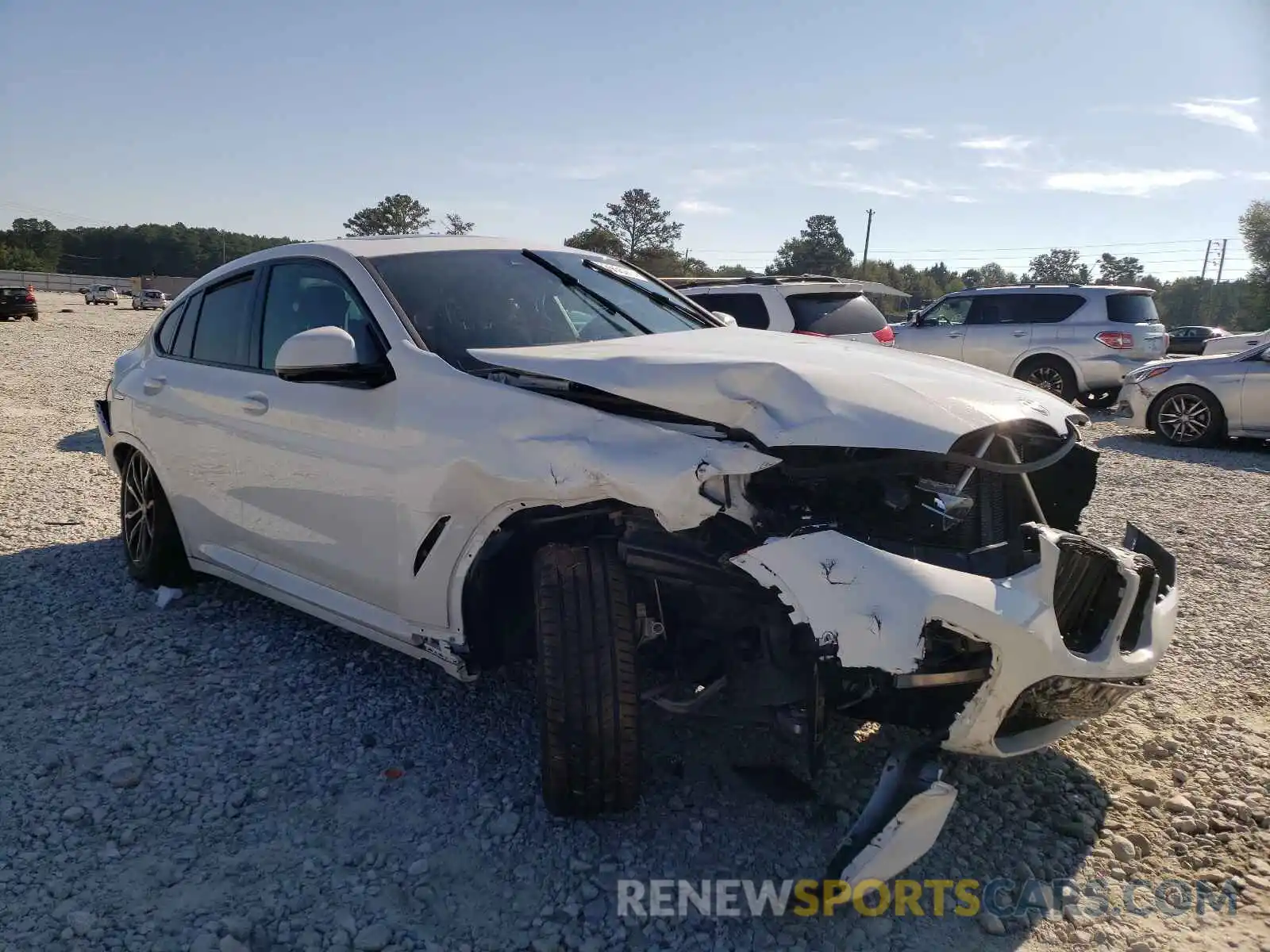 1 Photograph of a damaged car 5UX2V1C03M9E85233 BMW X4 2021