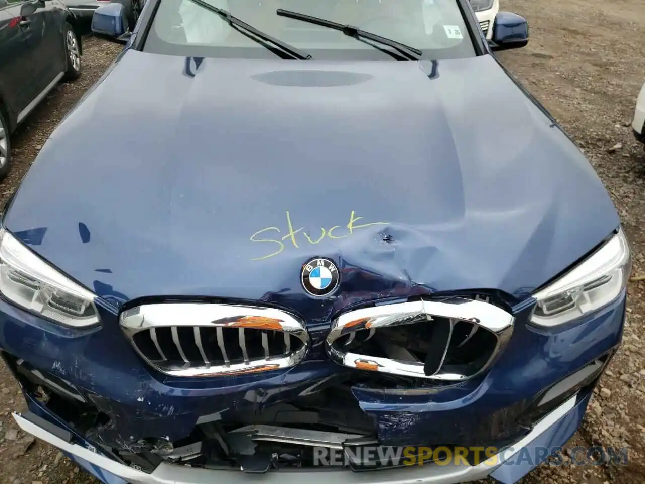 7 Photograph of a damaged car 5UX2V1C06M9G22388 BMW X4 2021