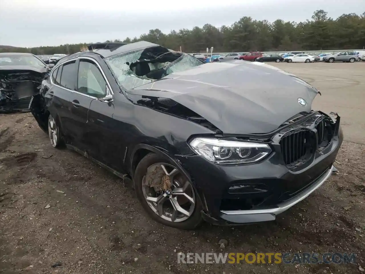 1 Photograph of a damaged car 5UX2V1C06M9H79788 BMW X4 2021