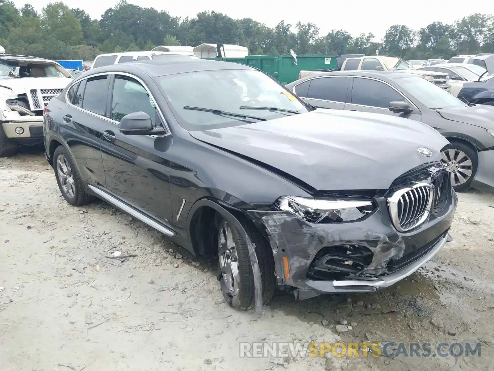 1 Фотография поврежденного автомобиля 5UX2V1C09M9D85461 BMW X4 2021