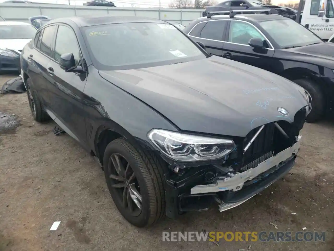 1 Photograph of a damaged car 5UX2V5C02M9E56555 BMW X4 2021