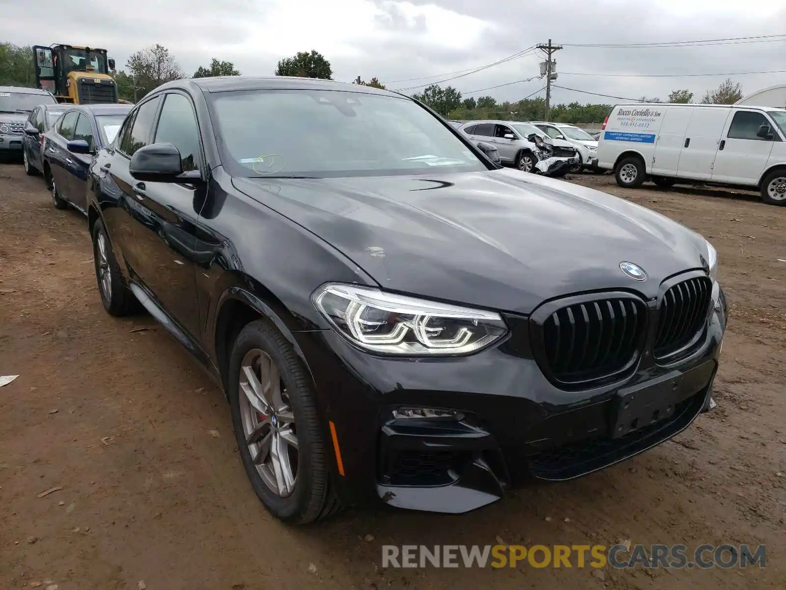 1 Photograph of a damaged car 5UX2V5C02M9G30947 BMW X4 2021