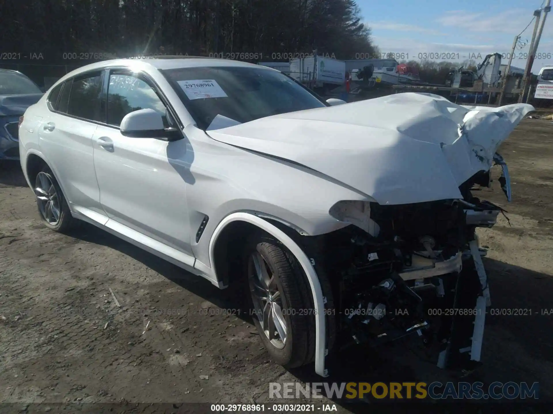 1 Photograph of a damaged car 5UX2V5C03M9F52842 BMW X4 2021