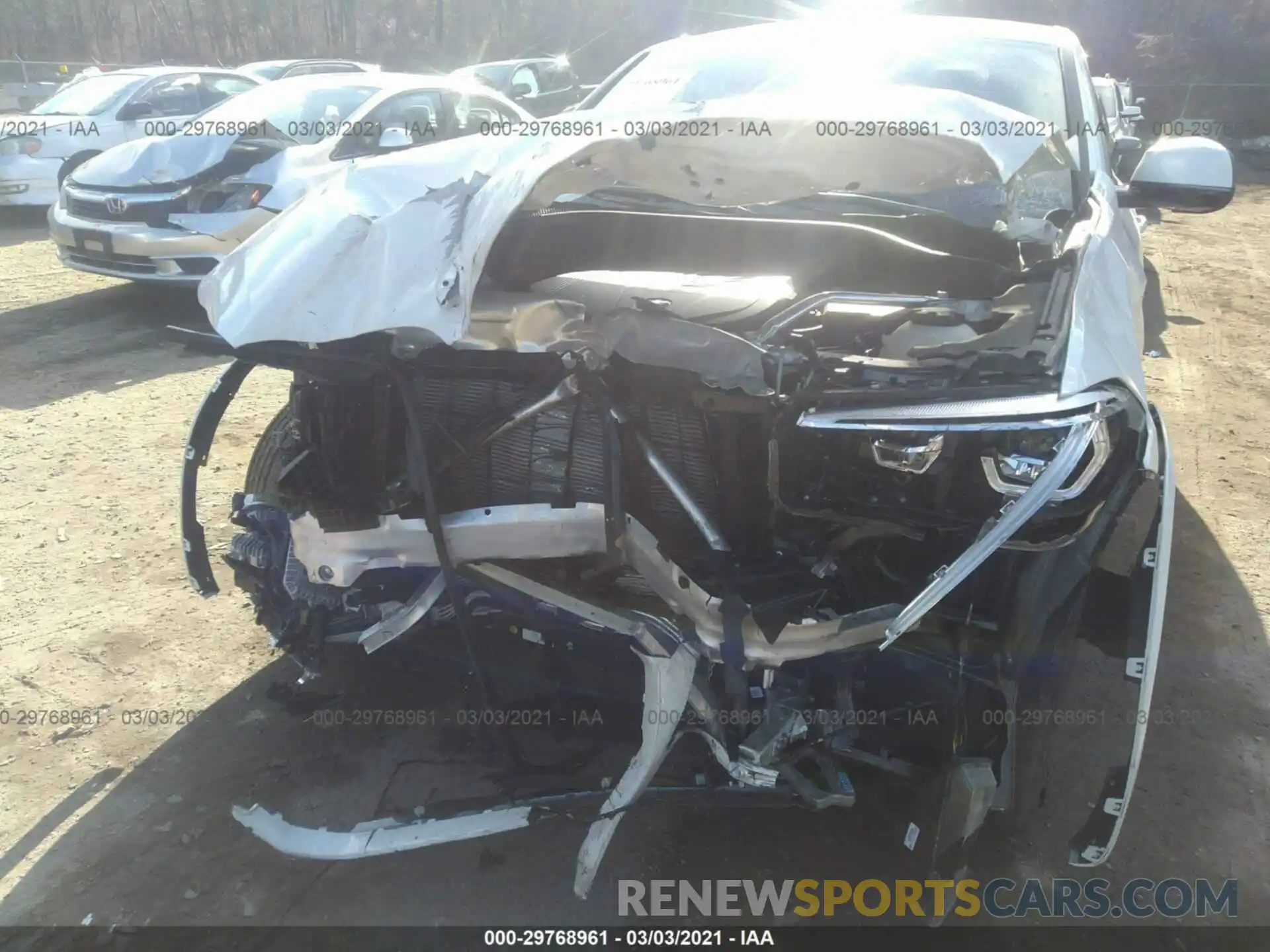 6 Photograph of a damaged car 5UX2V5C03M9F52842 BMW X4 2021