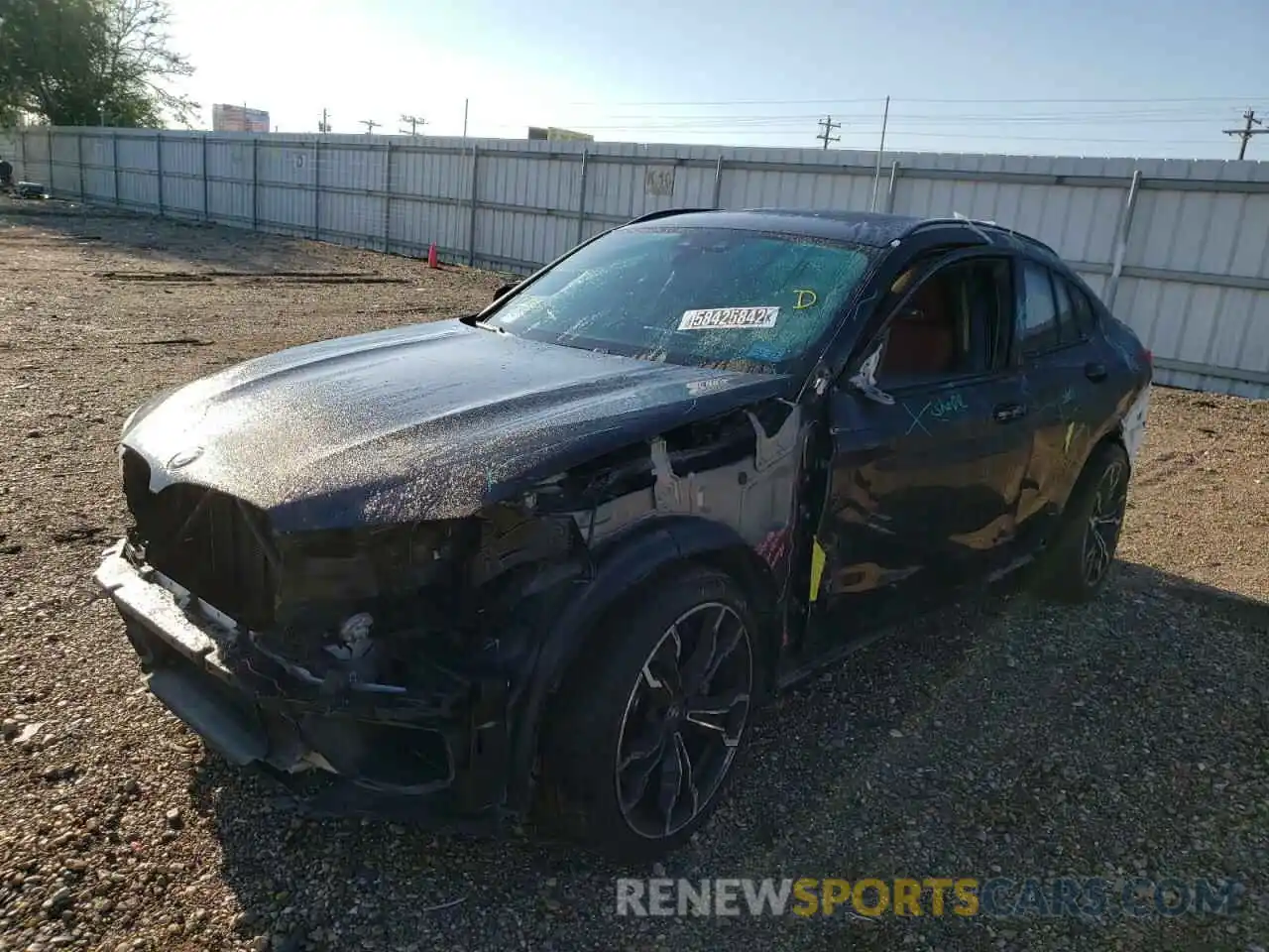 2 Photograph of a damaged car 5YMUJ0C02M9G38353 BMW X4 2021